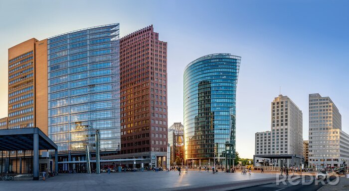 Tableau  L'architecture moderne à Berlin