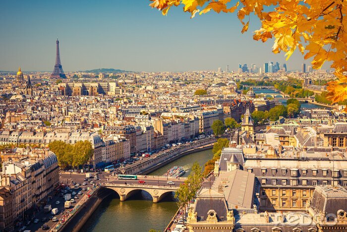 Tableau  L'automne à Paris