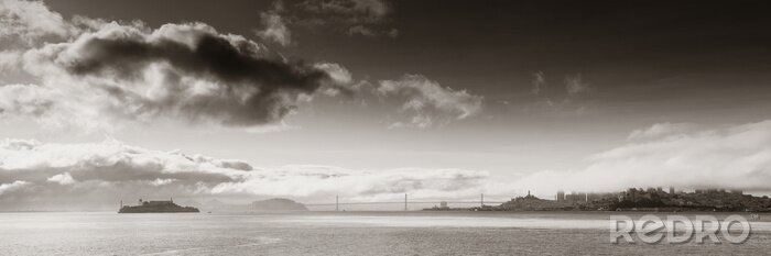 Tableau  L'île d'Alcatraz