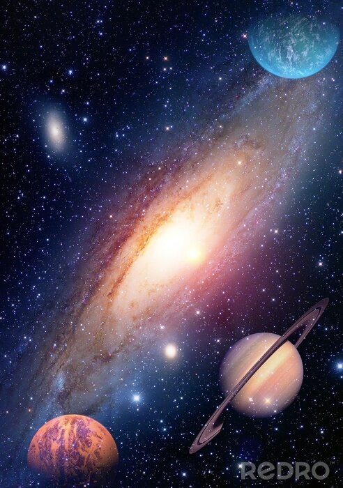 Tableau  La galaxie et le système solaire