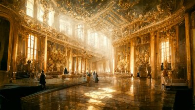 Tableau  La magie de Versailles