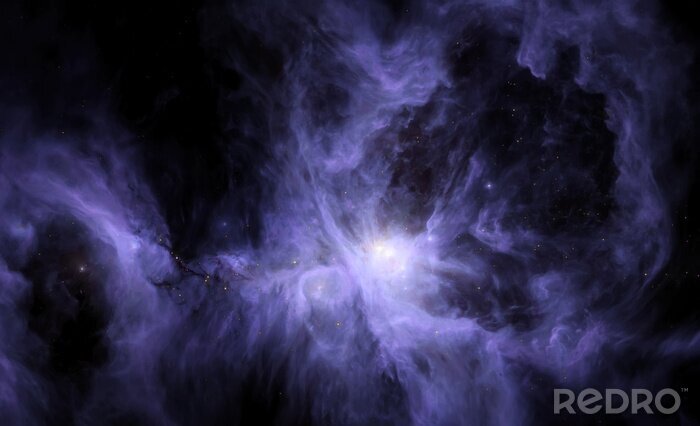 Tableau  La nébuleuse dans l'espace