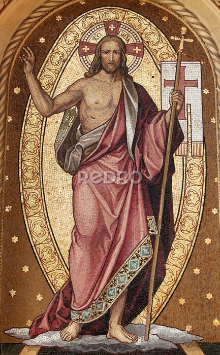 Tableau  La Résurrection de Jésus, œuvre d'art croate