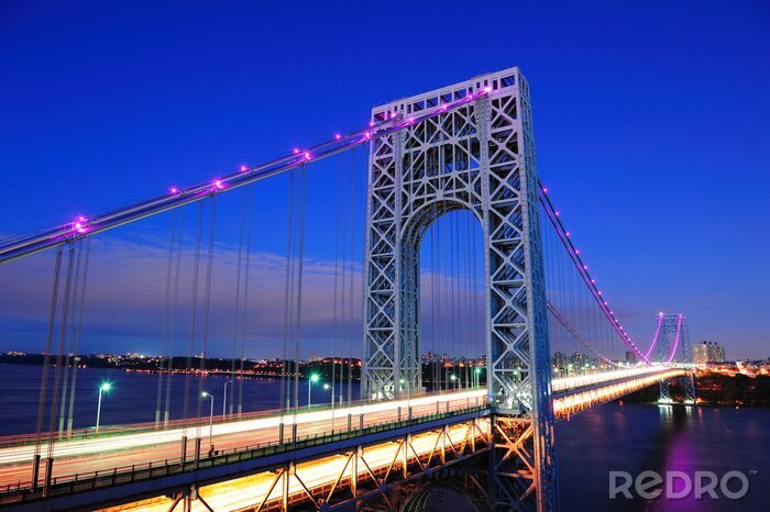 Tableau  La structure métallique du pont