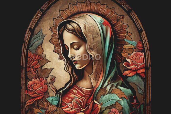 Tableau  La Vierge de Guadalupe