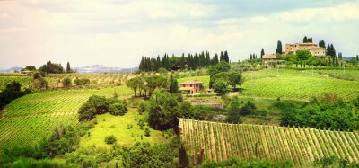 ladscapes de la Toscane, série bella Italia
