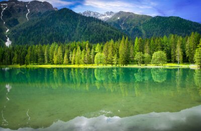 Tableau  lago Alpino