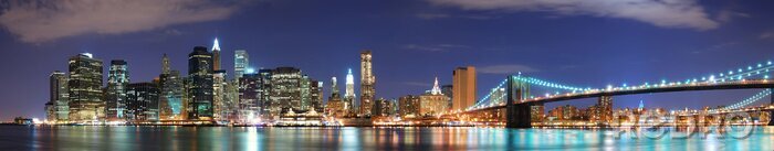Tableau  Large panorama de New York