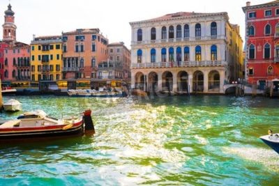 Tableau  Le célèbre canal de Venise
