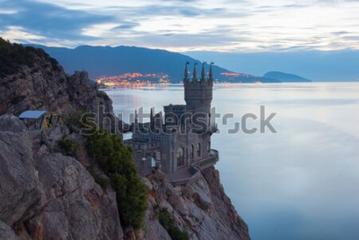 Tableau  Le château bien connu Nid d'hirondelle près de Yalta