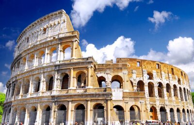 Le Colisée, le monument de renommée mondiale à Rome.