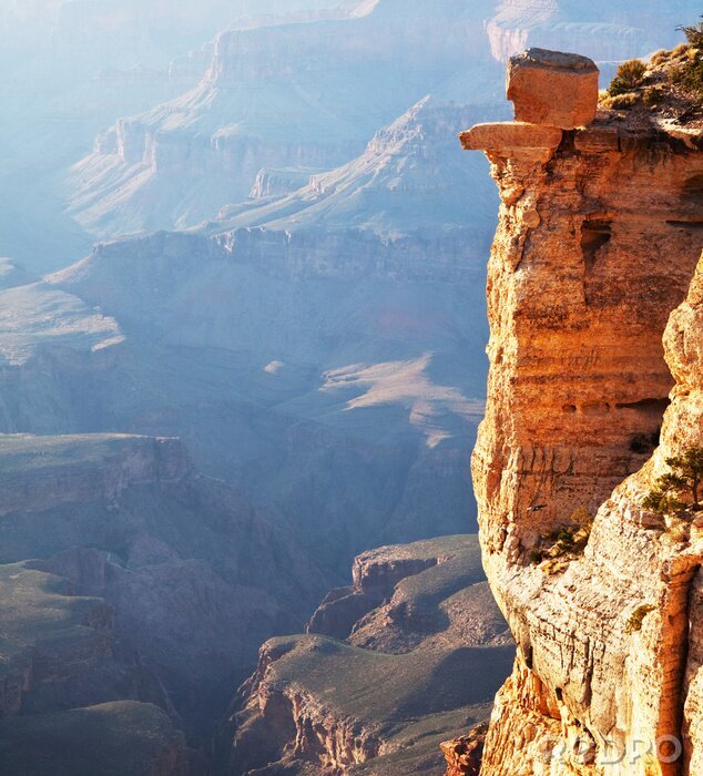 Tableau  Le Grand Canyon vu d'en haut