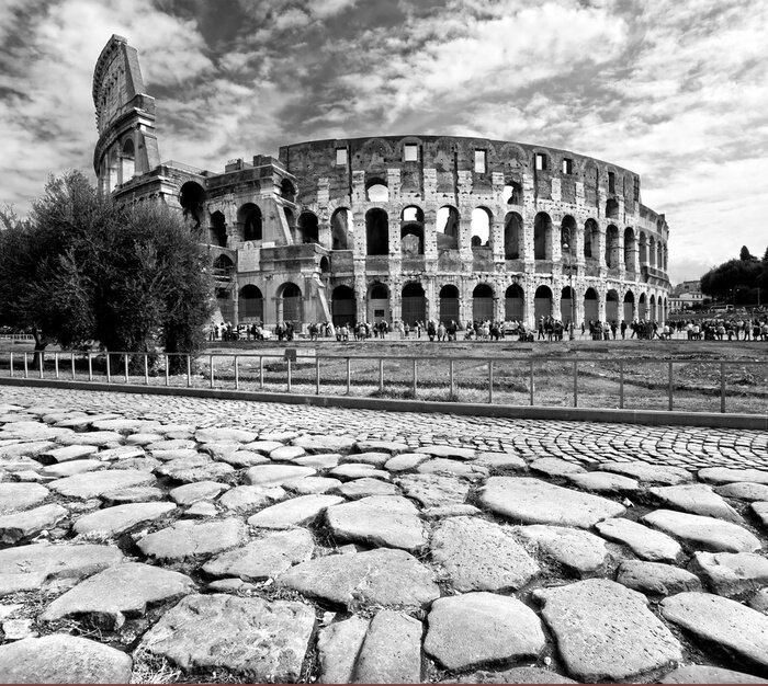 Tableau  Le Majestic Colisée, Rome, Italie.