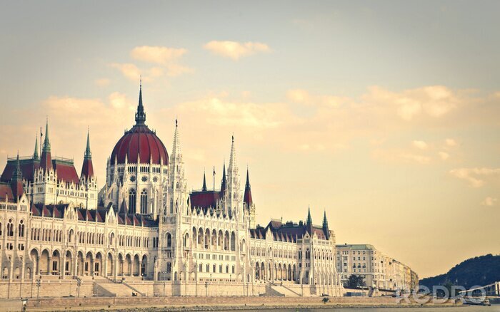 Tableau  Le Parlement de Budapest