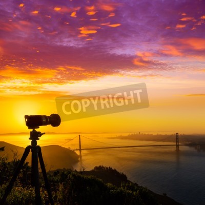 Tableau  le pont du Golden Gate