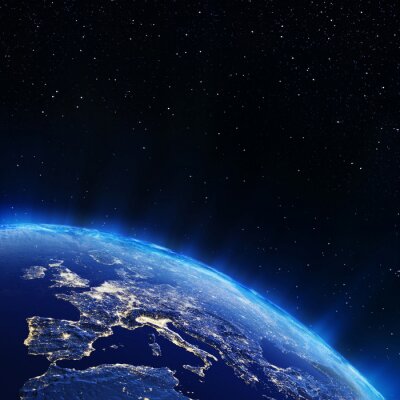 Les étoiles et la planète Terre