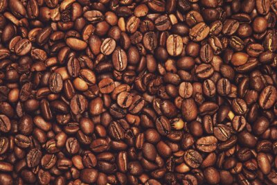 Tableau  Les grains de café