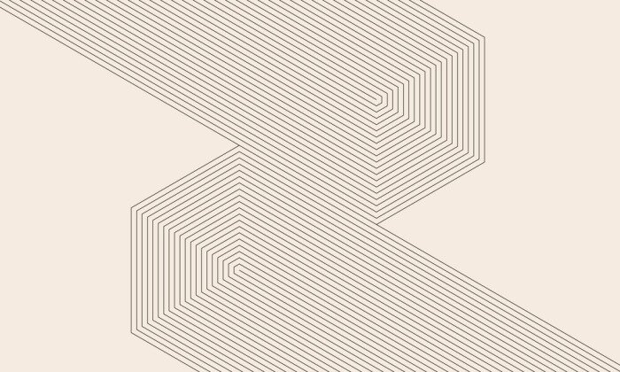 Tableau  Lignes abstraites minimalistes