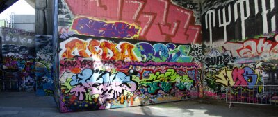 Tableau  London - Graffiti on Skate Park #1