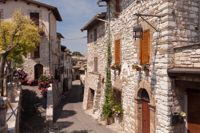 Maisons en pierre au soleil