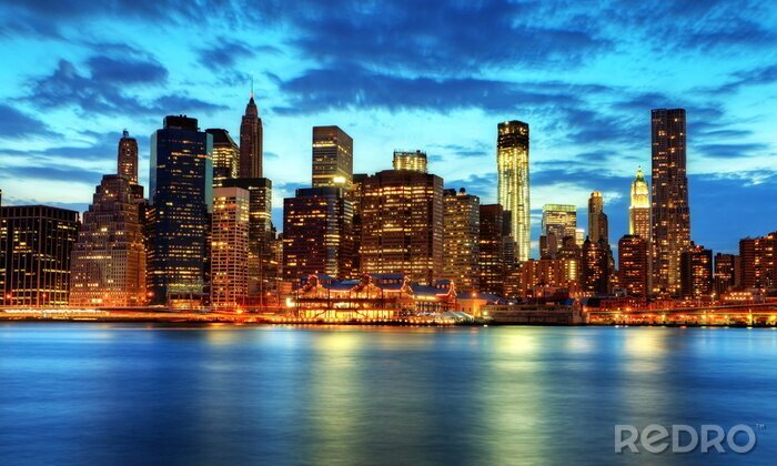 Tableau  Manhattan vue panoramique