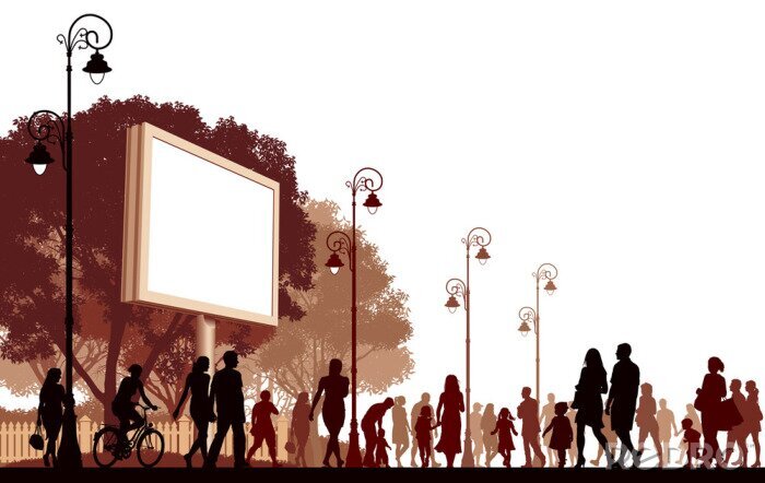 Tableau  Marcher Personne