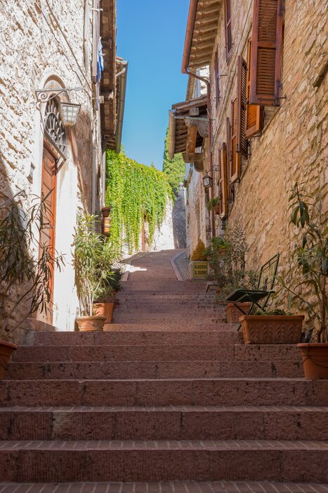 Tableau  Marches montantes en pierre