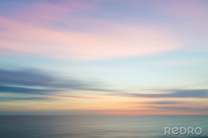 Tableau  Marines et ciel pastel