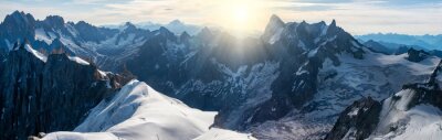 Tableau  Massif montagneux dans les Alpes