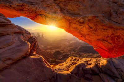 Tableau  Mesa Arch at Sunrise