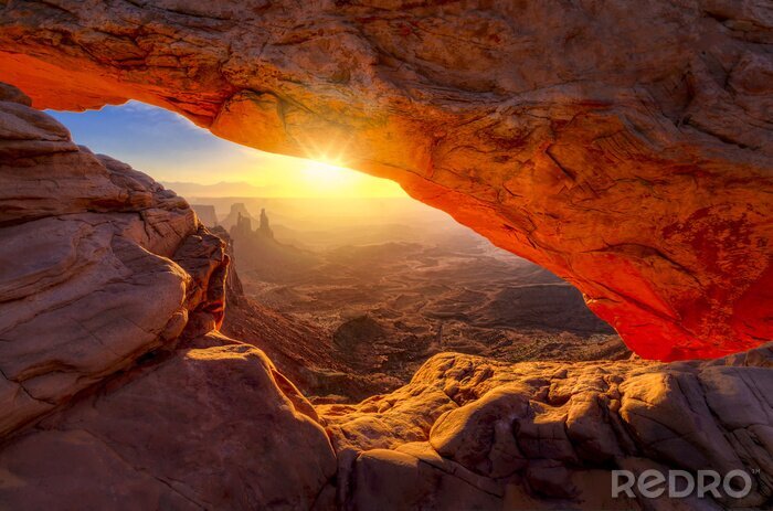 Tableau  Mesa Arch at Sunrise