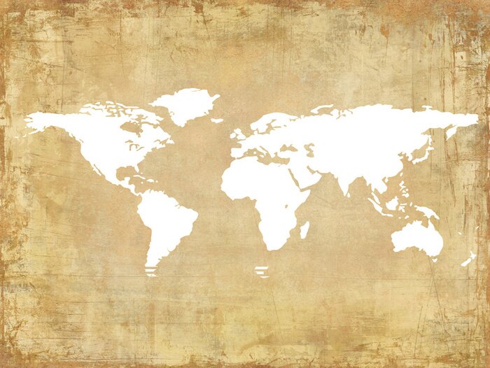 Tableau  milieux âgé de carte