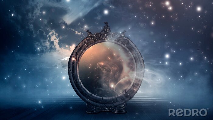 Tableau  Miroir magique de fantaisie