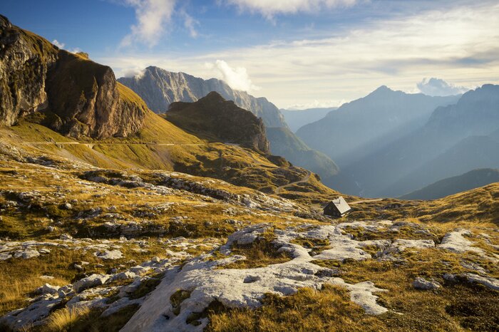 Tableau  Montagnes et neige