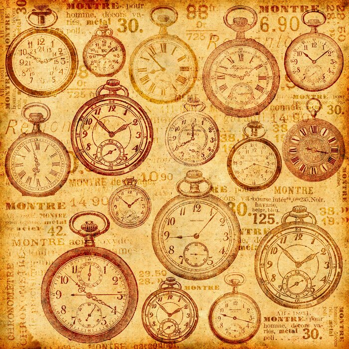 Tableau  Montres anciennes vintage