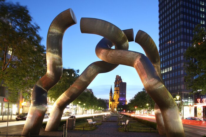 Tableau  Monuments dans les rues de Berlin