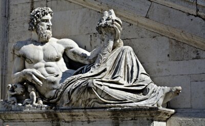 Tableau  Monuments dans les rues de Rome