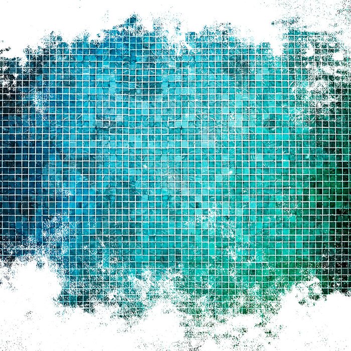 Tableau  Mosaïque géométrique abstraite