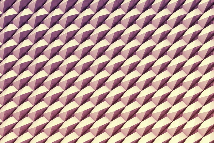 Tableau  Motif 3D vintage