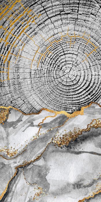 Tableau  Motif nœud d'arbre