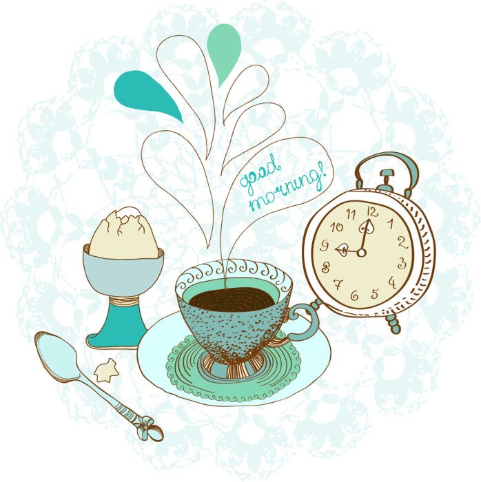 Tableau  Motif petit-déjeuner