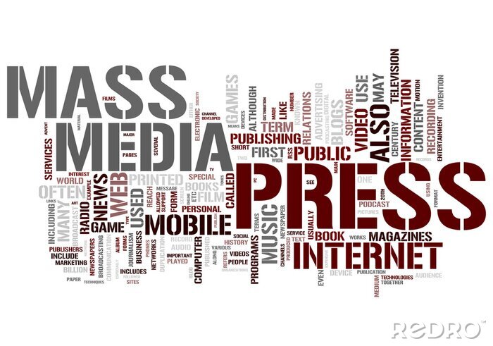 Tableau  Motif typographique avec des noms de journalistes