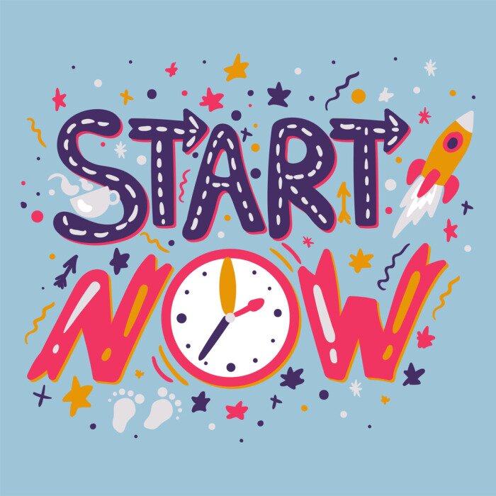 Tableau  Motivational hand drawn vector lettering