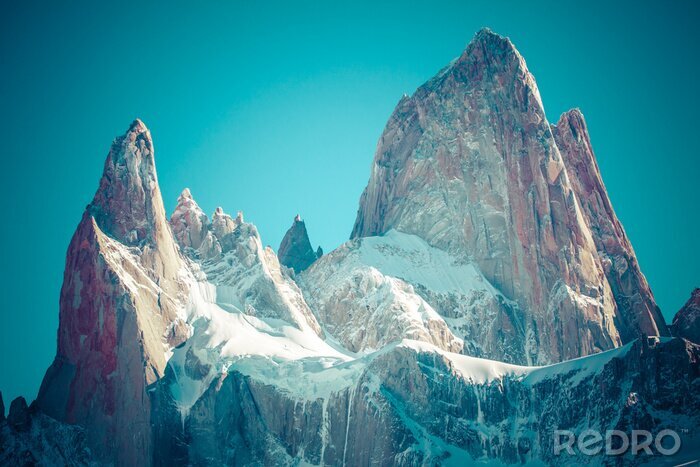 Tableau  Mt. Fitz Roy, le parc national de Los Glaciares, Patagonie, Argentine