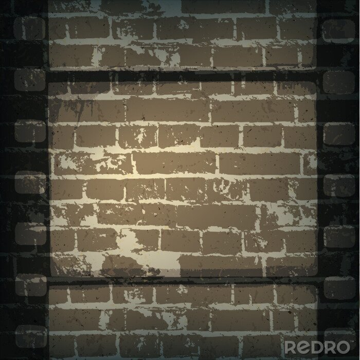 Tableau  Mur abstrait marron