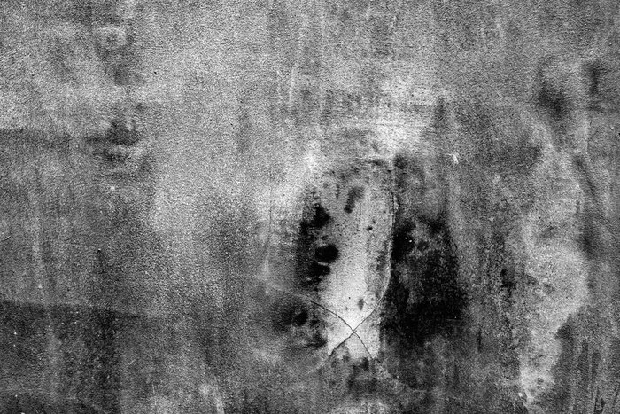 Tableau  mur de béton rayé