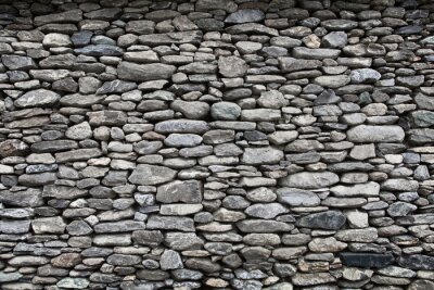 Mur pierres grises