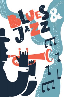 Tableau  Musicien de jazz