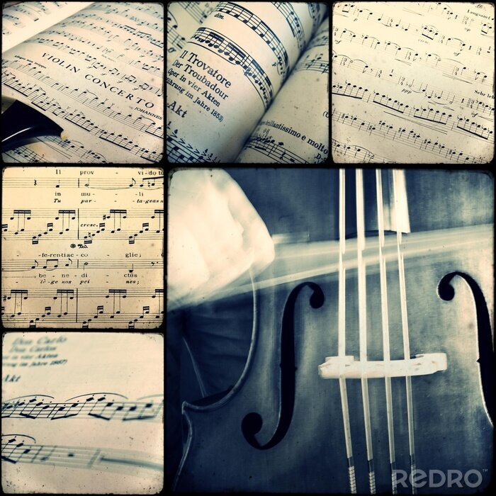 Tableau  Musique et partitions