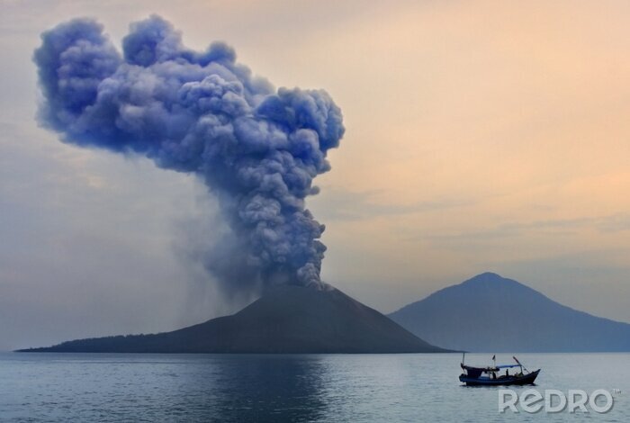 Tableau  Nature et volcan